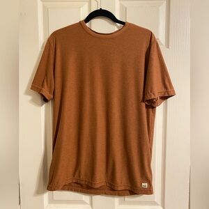 Men’s Large Vuori Strato Tech Tee - Clove Heather
